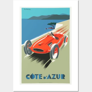 French Riviera Posters and Art